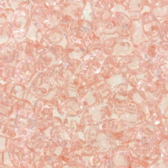 Matubo MiniDuo Perlen 4x2.5mm Transparent - rosaline